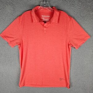 Municipal Sport‎ Utility Gear Polo Shirt Mens Large Golf Performance Super Soft